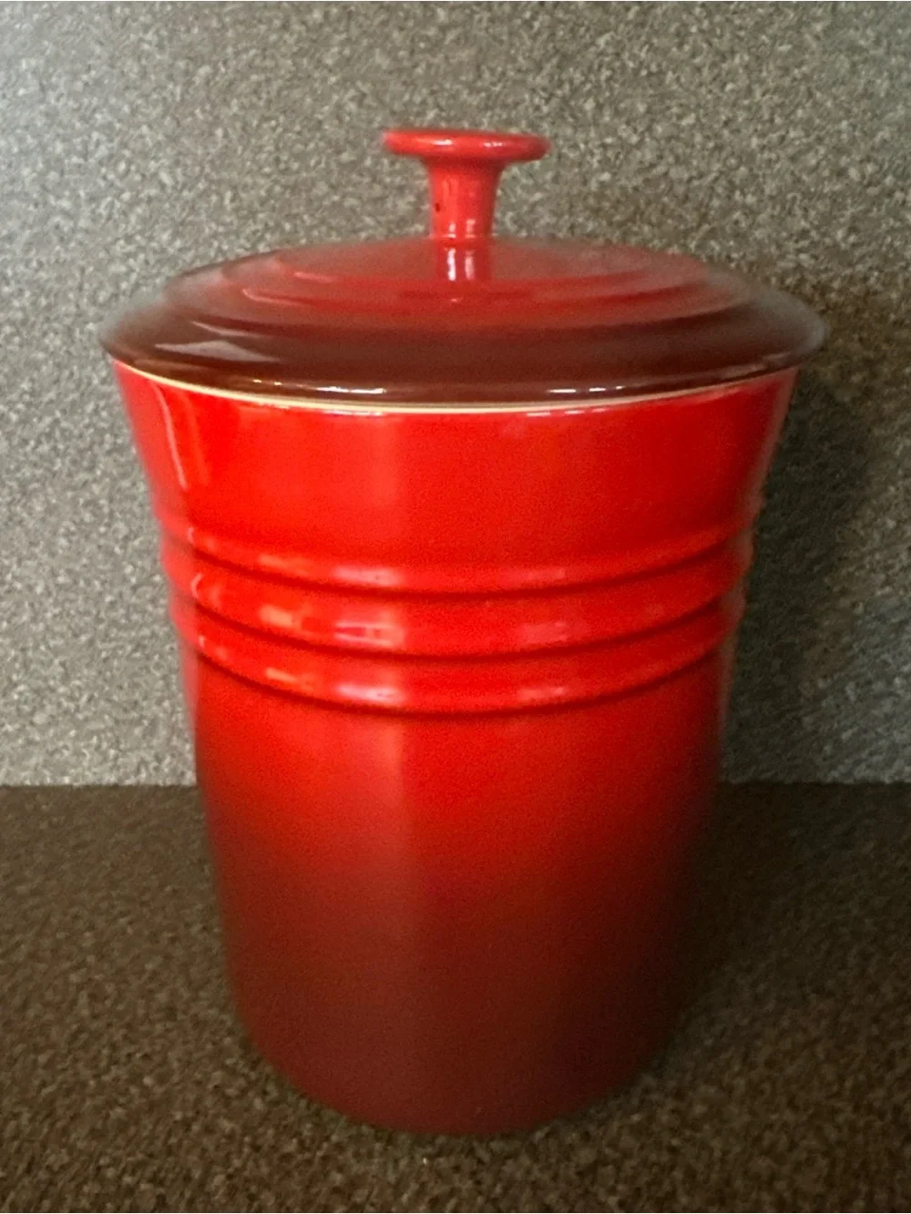 Le Creuset vibrant red